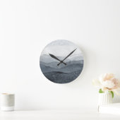 ブルスターリンググレーバレー ラウンド壁時計 (ホーム)