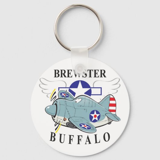 ブルスター・バッファロー キーホルダー (正面)