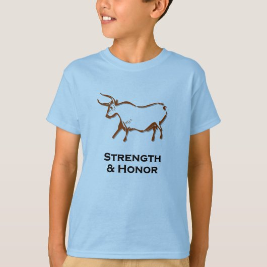 ブルストレンツとオナーシャスブラウン Tシャツ (正面)