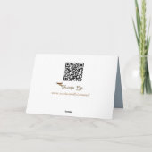 ブルスペインのーカードでありがとう サンキューカード (裏面)