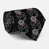 ブルズアイとクロスボーン ネクタイ (ロール)