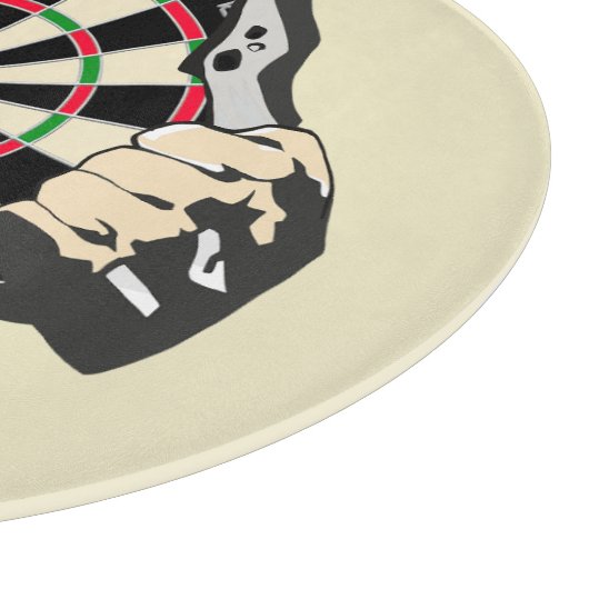 ブルズアイへの突破口 – 究極のダーツボード カッティングボード (角)