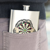 ブルズアイへの突破口 – 究極のダーツボード フラスク (インサイチュ)