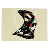 ブルズアイへの突破口 – 究極のダーツボード ラージペーパーバッグ (裏面)