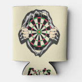 ブルズアイへの突破口 – 究極のダーツボード 缶クーラー (正面)