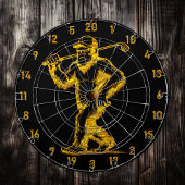 ブルズアイまたはバスト：ビッグフットスタイル ダーツボード