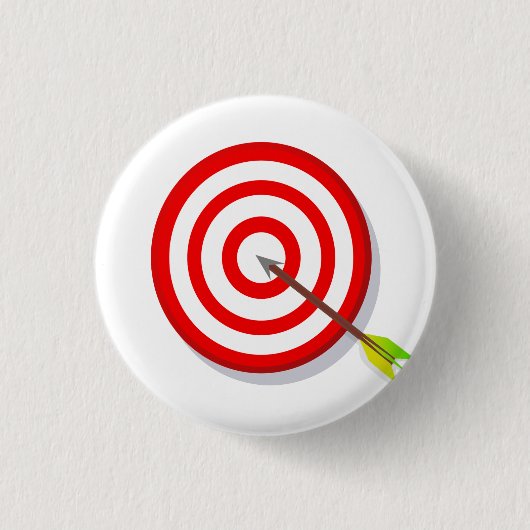 ブルズアイダーツボード 缶バッジ (正面)