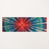 ブルズアイ絞り染め ヨガマット (正面(横))