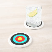 ブルズアイ・アーチェリー・ターゲット コースター (側面)