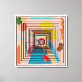 ブルズアイ キャンバスプリント (正面)