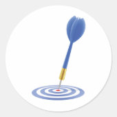 ブルズアイ・ダーツ ラウンドシール (正面)