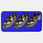 ブルズアイ・ダートボードが三つ Case-Mate iPhoneケース (裏面(横))