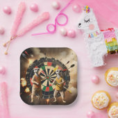 ブルズアイ・バロウ：メルカット・ダーツ・リーグ、 ペーパープレート (パーティー)