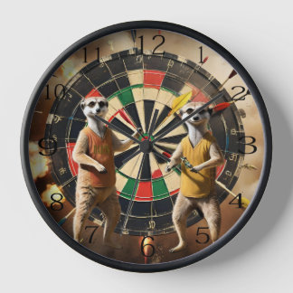 ブルズアイ・バロウ：メルカット・ダーツ・リーグ、 壁時計