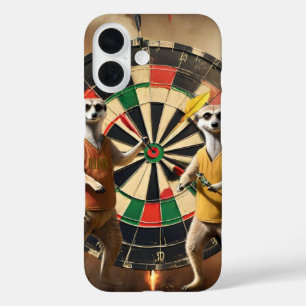 ブルズアイ・バロウ:メルカット・ダーツ・リーグ、 iPhone 16ケース