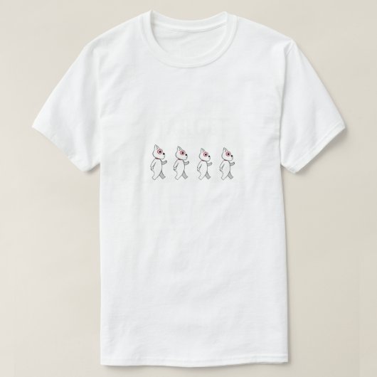 ブルズアイabbey road tシャツ (デザイン正面)