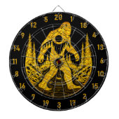 ブルセイズとビッグフットの夢を叩く ダーツボード (正面)