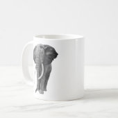 ブルゾウ – スケッチ（鉛筆） コーヒーマグカップ (正面左)