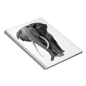 ブルゾウ – スケッチ（鉛筆） ノートブック (右側)