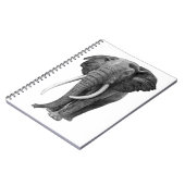 ブルゾウ – スケッチ（鉛筆） ノートブック (左側)