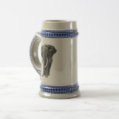 ブルゾウ – スケッチ(鉛筆) ビールジョッキ (正面左)