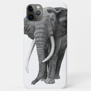 ブルゾウ – スケッチ(鉛筆) iPhone 11 PRO MAXケース