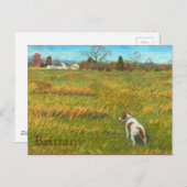 ブルタニー・イン・ザ・フィールド ポストカード (正面/裏面)