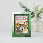 ブルターニュとノルマンディへの割引旅行 ポストカード (スタンド正面)