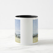 ブルターニュの漁師の妻1870-73年(窓ガラスの油 マグカップ (中央)