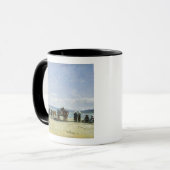 ブルターニュの漁師の妻1870-73年(窓ガラスの油 マグカップ (正面左)