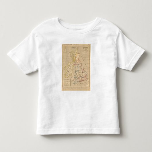 ブルターニュのapresのl'invasion desのサクソン人 トドラーTシャツ (正面)