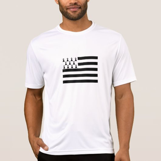 ブルターニュ愛国旗 Tシャツ (正面)