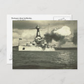ブルターニュ級戦艦1913年建造 ポストカード (正面/裏面)