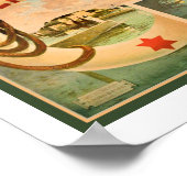 ブルターニュ・ブリタニー・ヒューゴ・ダルシ1895年フランスの旅行 ポスター (角)