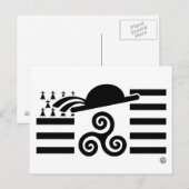 ブルターニュ ポストカード (正面/裏面)