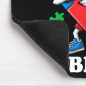 ブルダビングパズルおもしろいキッズボーイズメンズオティズム マウスパッド (コーナー)