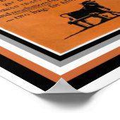 ブルダーハムゴルファーのヴィンテージ広告ポスター ポスター (角)