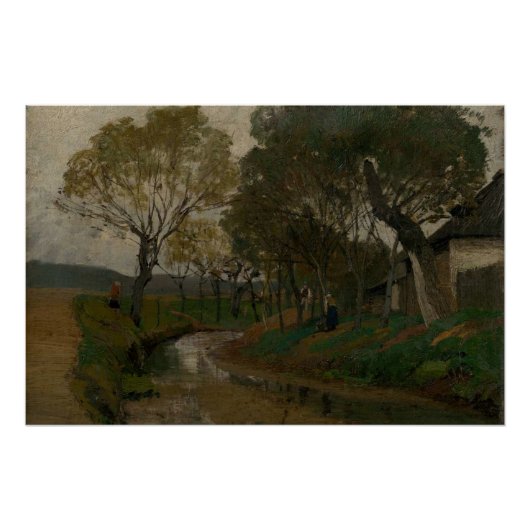 ブルックアフタートランタルウォーター素朴チャーム ポスター (正面)