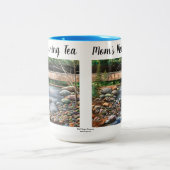 ブルックシーモダンンのパーソナライズ ツートーンマグカップ (中央)