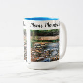 ブルックシーモダンンのパーソナライズ ツートーンマグカップ (正面右)