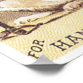 ブルックススプール綿 ポスター (角)