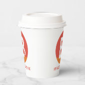 ブルックストーンBコーヒーカップマグカップ 紙コップ (左)