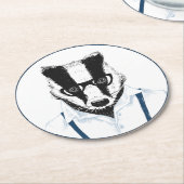 ブルックスビーコースター ラウンドペーパーコースター (アングル)