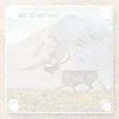 ブルックスレンジカリブー ガラスコースター (裏面)