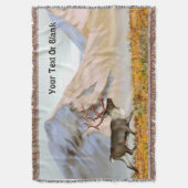 ブルックスレンジカリブー スローブランケット (正面縦)