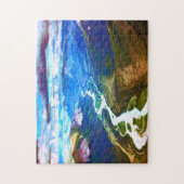 ブルックス山脈、アークティックアラスカ ジグソーパズル (縦)