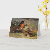 ブルックス・ロビンス カード (黄色い花)