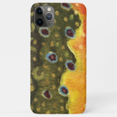 ブルックトラウトの皮 フライフィッシング 魚類学者 釣り Case-Mate iPhoneケース (裏面)
