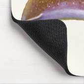 ブルックトラウトの魚、ヴィンテージ スポーツフィッシングの漁師 マウスパッド (コーナー)