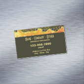 ブルックトラウト魚釣り マグネット名刺 (インサイチュ)